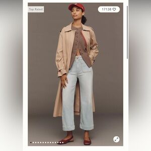 Anthropologie Sky Blue Ankle Jeans